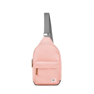 Roka Willesden B Punch Recycled Nylon Crossbody Bag