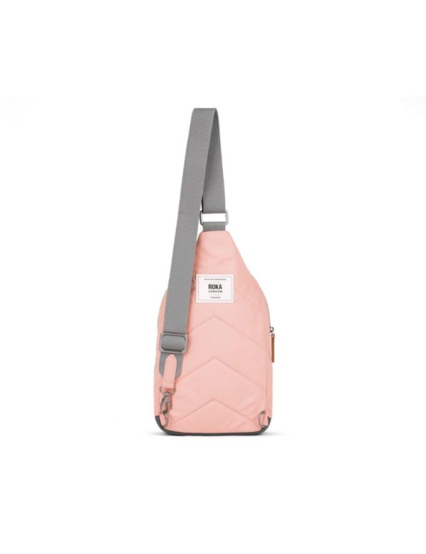 Roka Willesden B Punch Recycled Nylon Crossbody Bag - Image 4