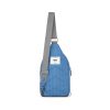 Roka Willesden B Denim Mid Wash Recycled Canvas Crossbody Bag - Image 4