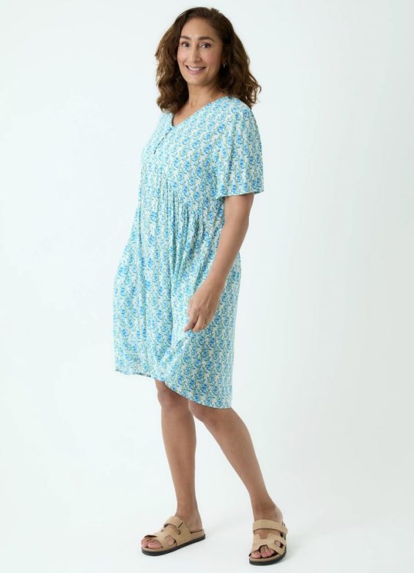 Kelly Floral Knee Length Dress - Image 2