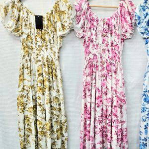 Blossom Bardot Style Dress