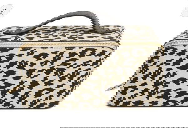 Alice Wheeler Light Leopard Train Case - Image 2