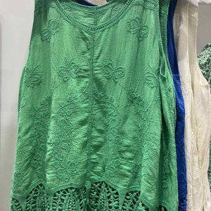 Daphne Crochet Detail Top