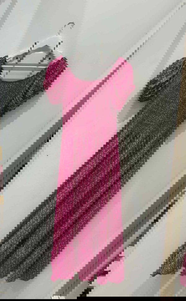 Rosa Shirred Maxi Dress
