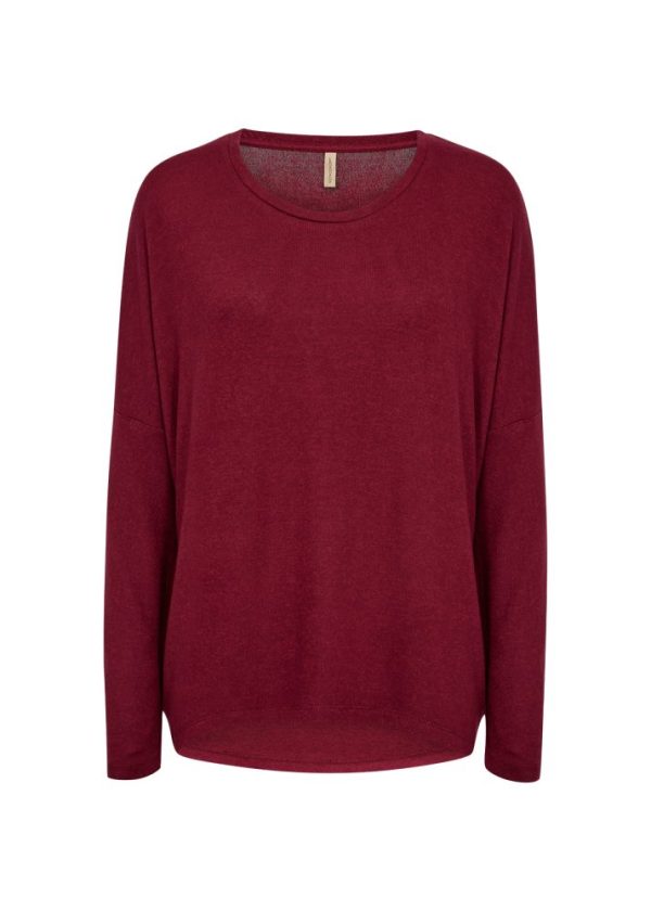 Soya Concept Dark Red Melange Biara 1 Top - Image 5