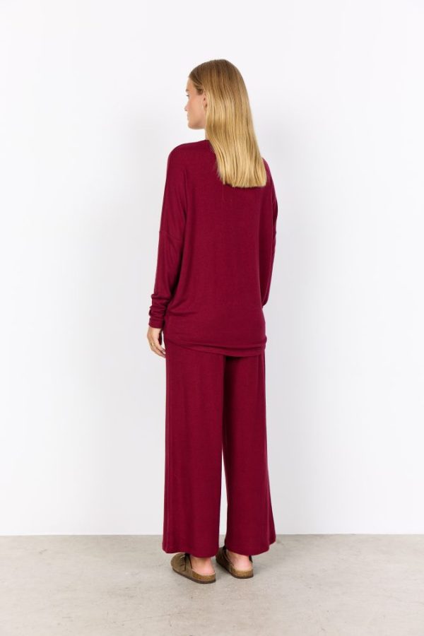 Soya Concept Dark Red Melange Biara 1 Top - Image 4