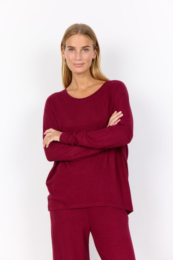 Soya Concept Dark Red Melange Biara 1 Top