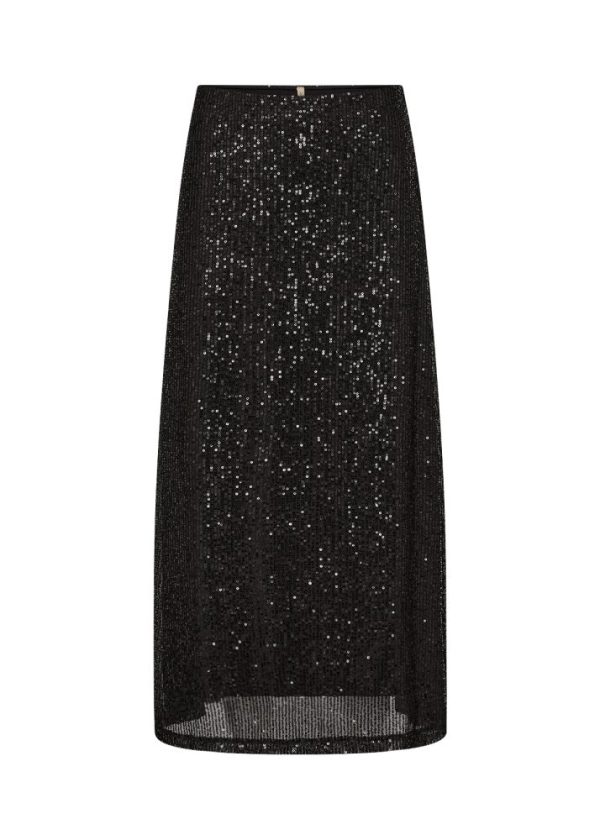 Soya Concept Nanett 3 Black Sequin Skirt - Image 6