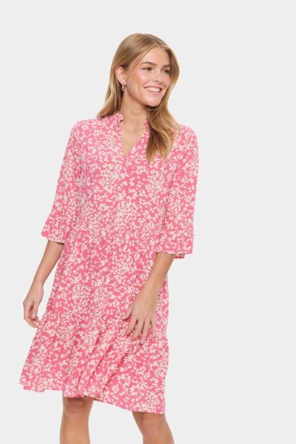 Saint Tropez Eda Dress - Fruit Dove Blooming - Image 7