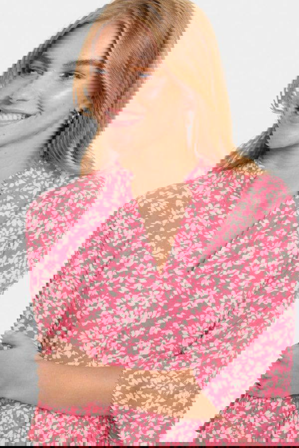 Saint Tropez Eda Dress - Fruit Dove Blooming - Image 5
