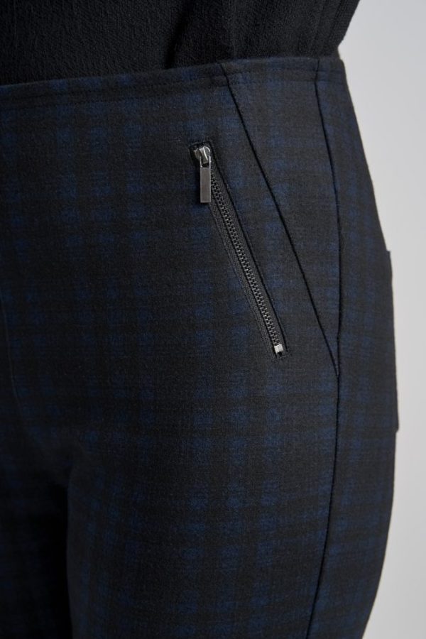 Pinns 420TS Sapphire Check Trousers - Image 4