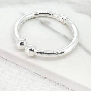 Envy 4429 Gold or Silver Hinged Bangle