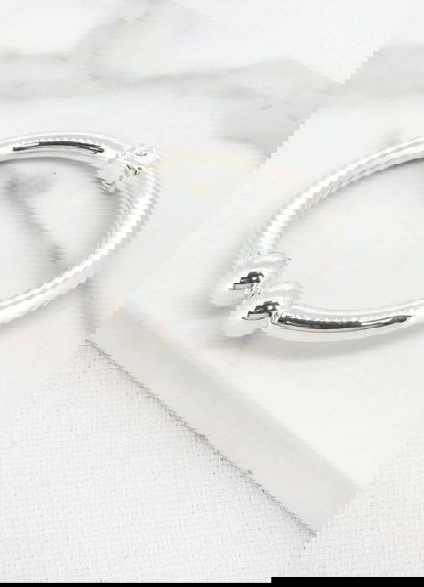 Envy 4429 Gold or Silver Hinged Bangle