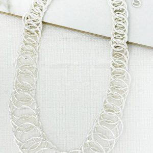 Envy 4504 Interlinked Necklace in Gold & Silver