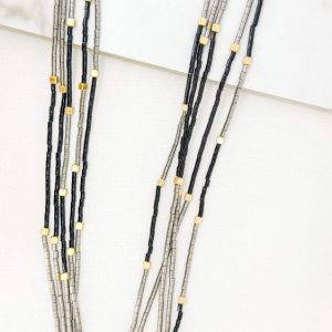 Envy 4518 Long beaded necklace