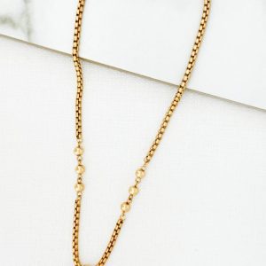 Envy 4523 Short necklace with heart pendant