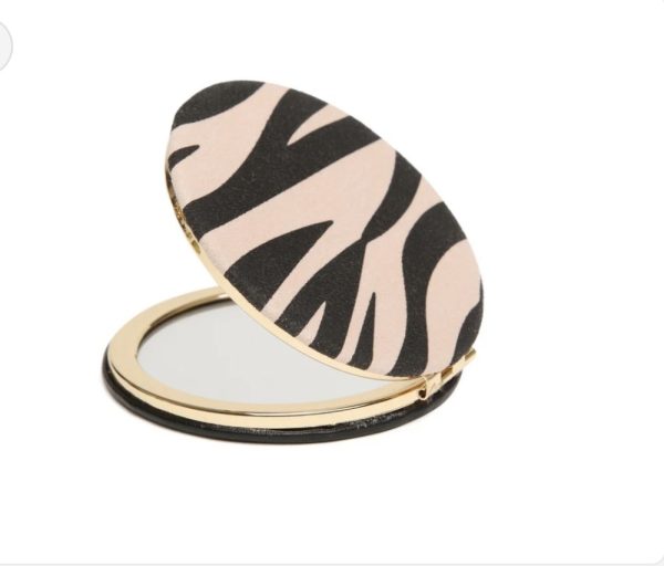 Alice Wheeler Animal Print Round Compact Mirror - Image 6