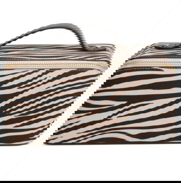 Alice Wheeler Zebra Train Case - Image 3