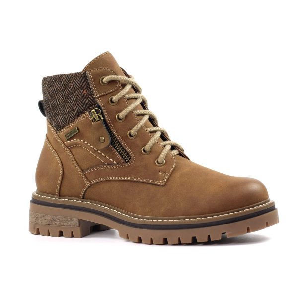 Lunar Caramel Tan Waterproof Boots - Image 9