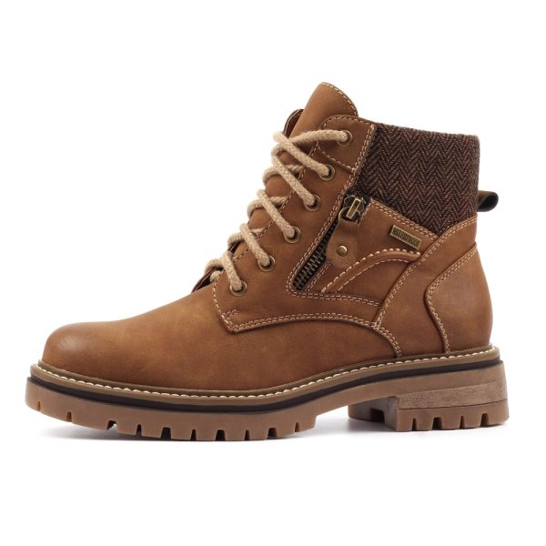 Lunar Caramel Tan Waterproof Boots - Image 3