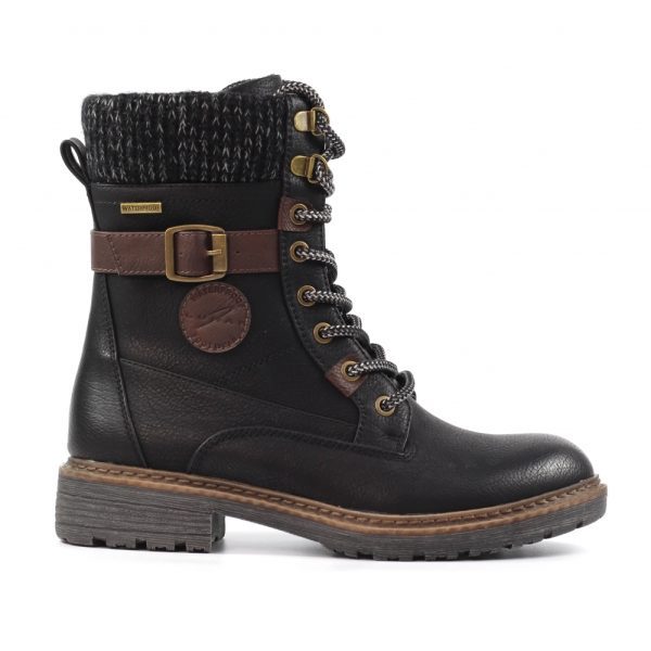 Lunar Annabelle Black Waterproof Boots - Image 12