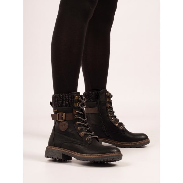 Lunar Annabelle Black Waterproof Boots - Image 11