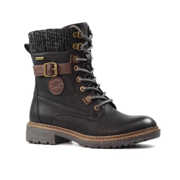 Lunar Annabelle Black Waterproof Boots - Image 10