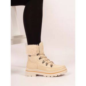 Lunar Evelyn Beige Waterproof Boots