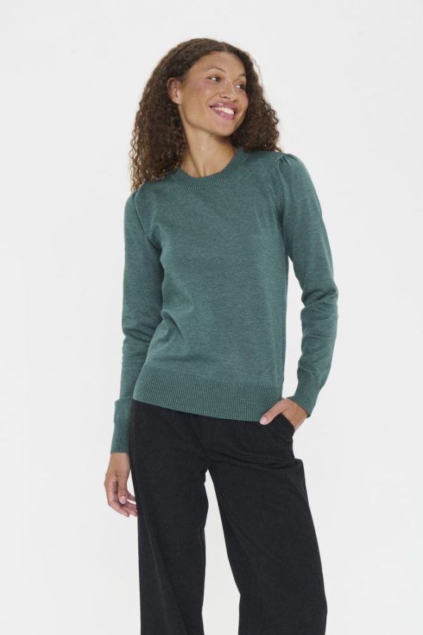 Saint Tropez Mila June Bug Melange Jumper