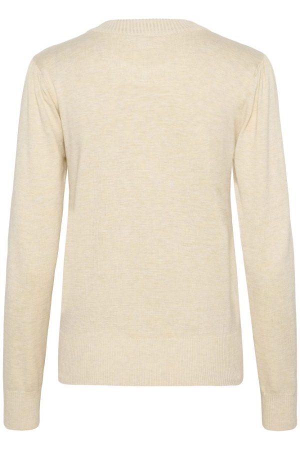Saint Tropez Mila Brown Rice Melange Pullover - Image 4