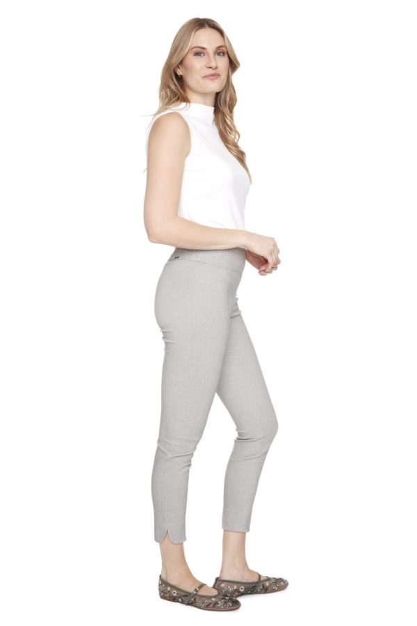 UpPants Beige Textured Techno Trousers - Image 4