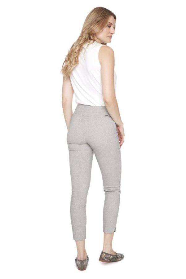 UpPants Beige Textured Techno Trousers - Image 3