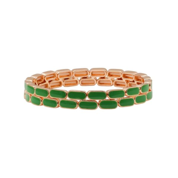 4103 Enamel Jubilee Bracelet - various colours