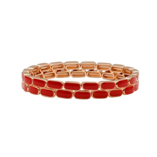 4103 Enamel Jubilee Bracelet - various colours - Image 5