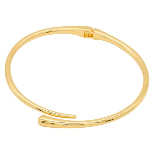 4807 Gold Teardrop Collar Necklace