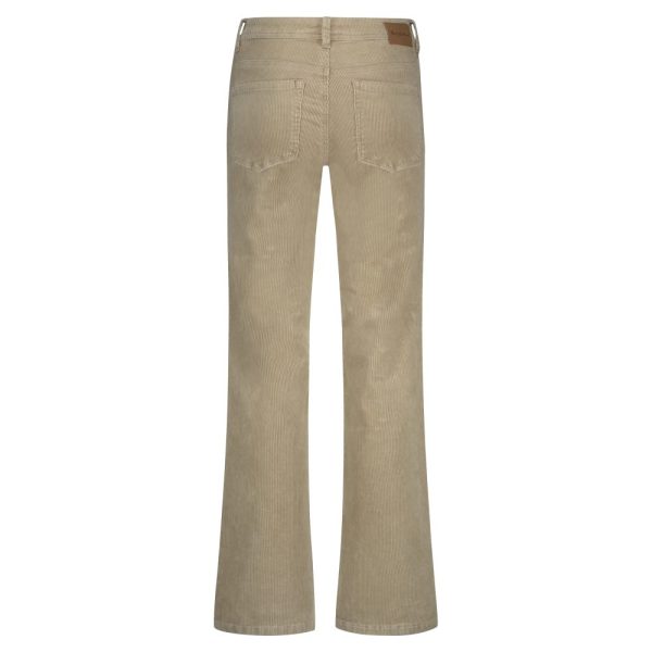 Red Button Latte Bibette 10W Cord Trousers - 78cm - Image 5