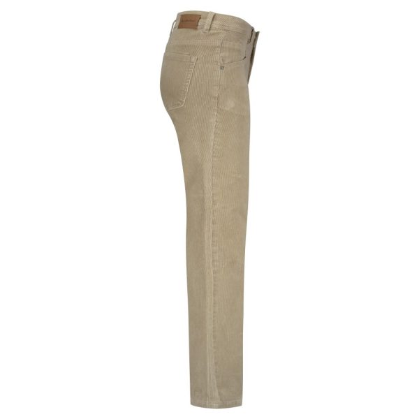 Red Button Latte Bibette 10W Cord Trousers - 78cm - Image 3