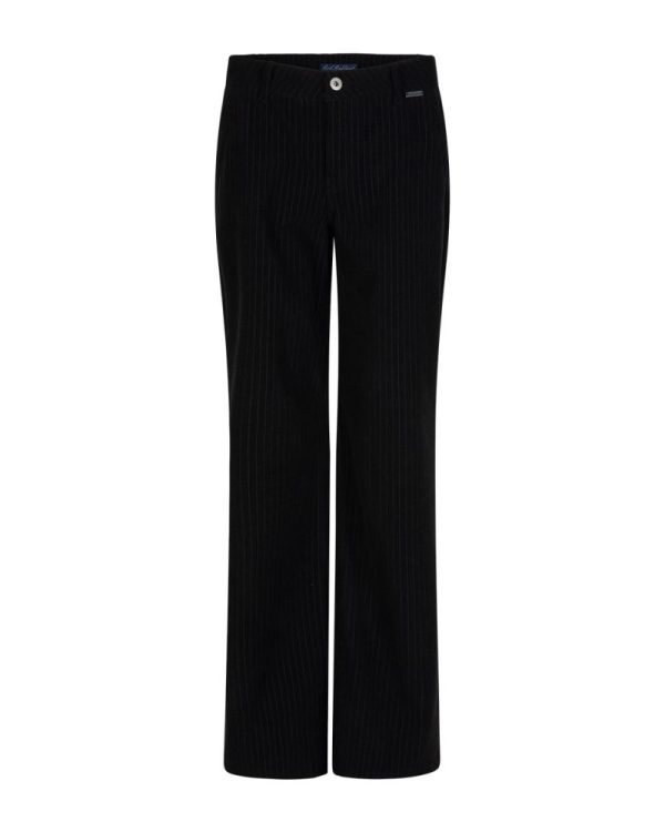 Red Button Claudette Pinstripe Rib Trousers in 31" Leg