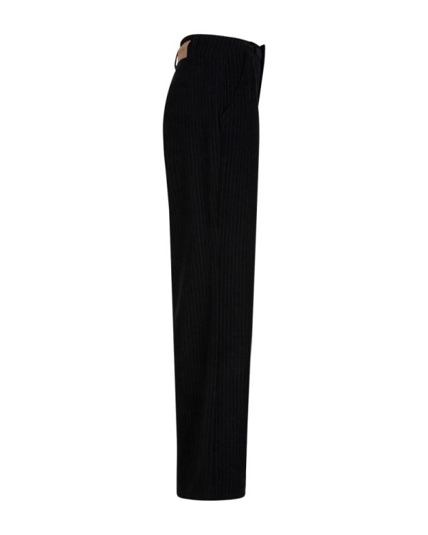 Red Button Claudette Pinstripe Rib Trousers in 31" Leg - Image 4