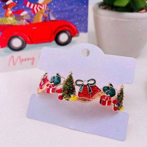 2280 Xmas Enamel Stretchy Bracelet