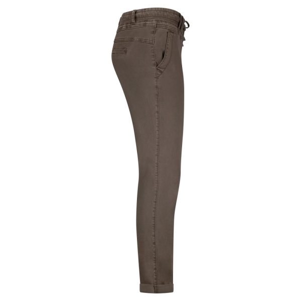 Red Button Tessy Slubtwill Trousers - Image 3