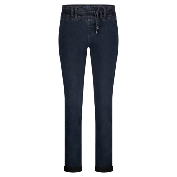 Red Button Tessy Denim Ribjog Trousers