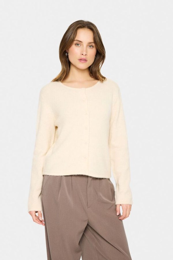 Saint Tropez Larna Cardigan in Fog