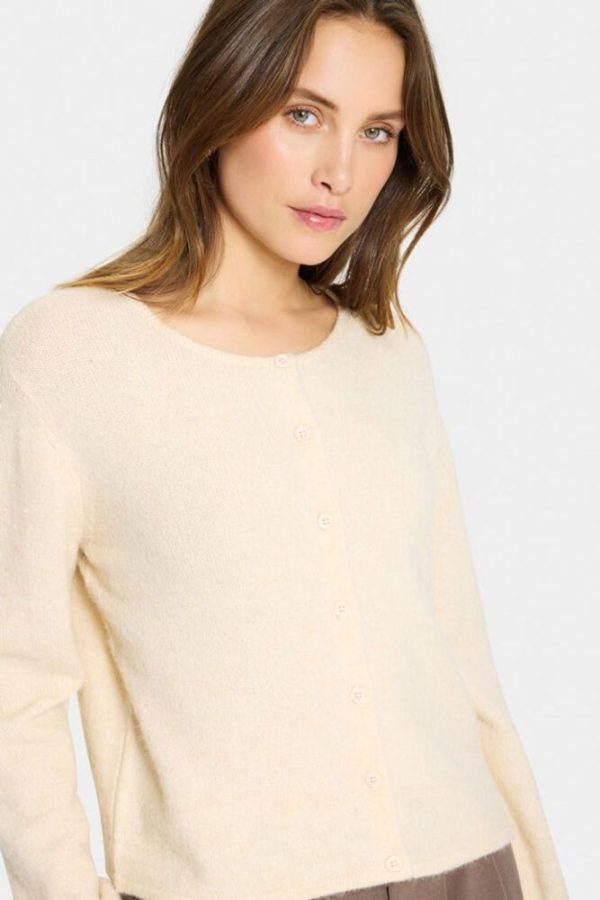 Saint Tropez Larna Cardigan in Fog - Image 2