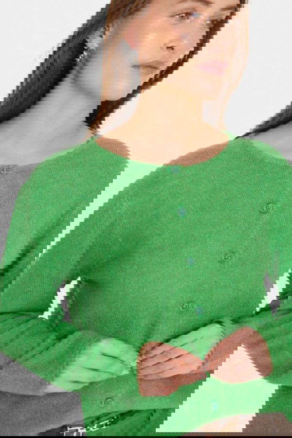 Saint Tropez Larna Green Cardigan - Image 2