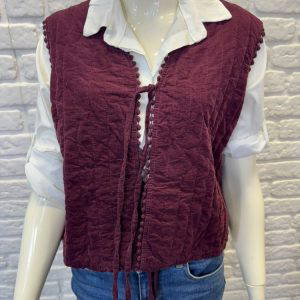Sarah Fine Cord Waistcoat
