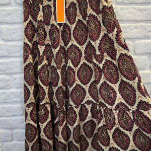 Patti Paisley Print Skirt