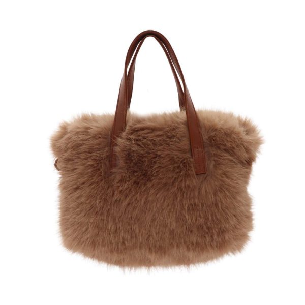7912 Small Faux Fur Handbag