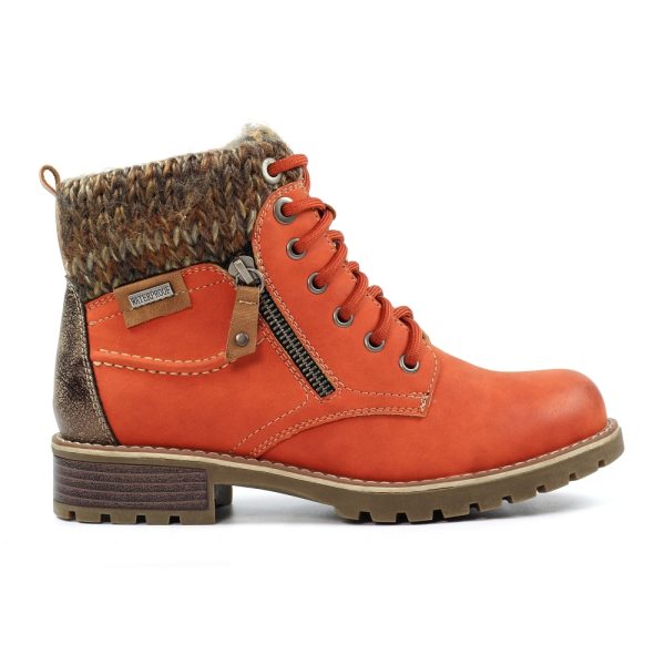 Lunar Millie Orange Waterproof Boots - Image 3