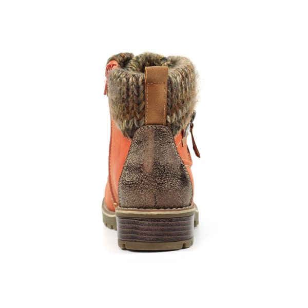 Lunar Millie Orange Waterproof Boots - Image 7